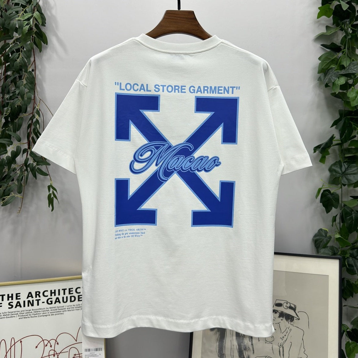 OFF-Whlte Arrow Logo Cotton T-shirt#27