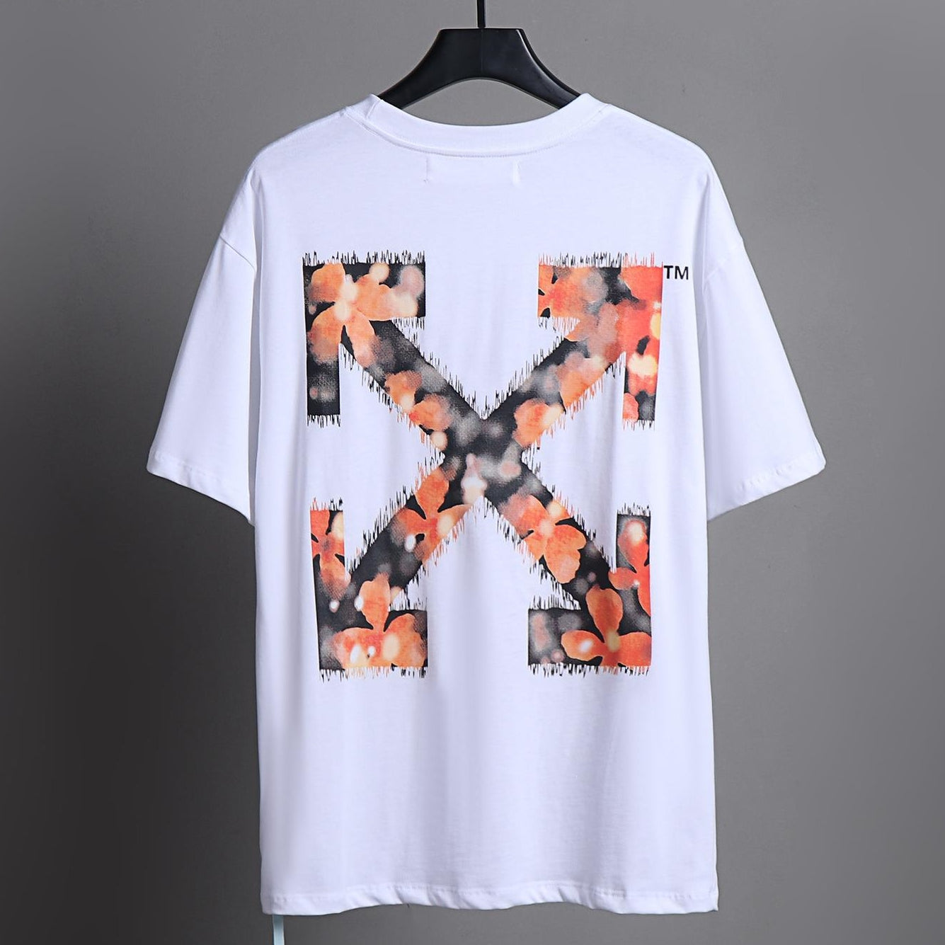 OFF-Whlte Arrow Logo Cotton T-shirt#68