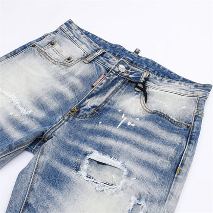 SOLA-DSQ2 New Man Hole Jeans