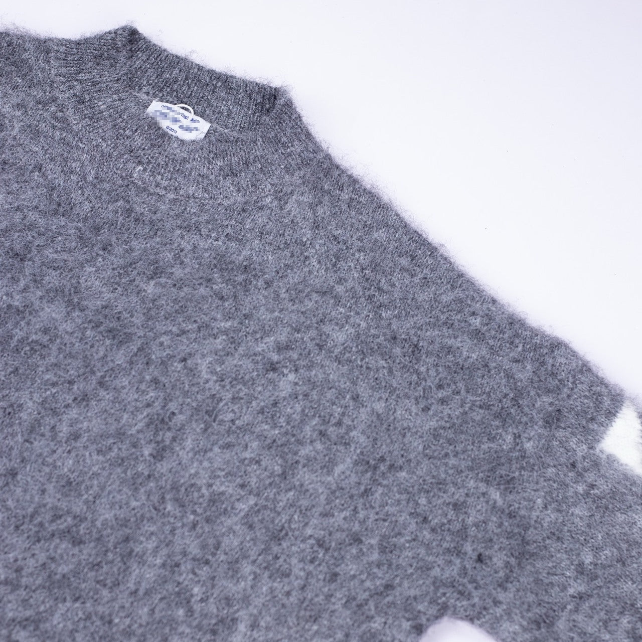 OFF-Whlte Intarsia Knit Sweater#13