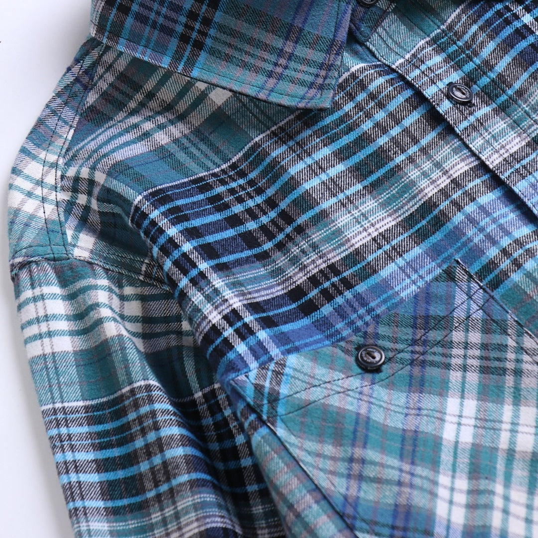 OFF-Whlte plaid shirt