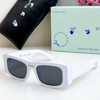 OFF-Whlte Arrow logo sunglasses#056
