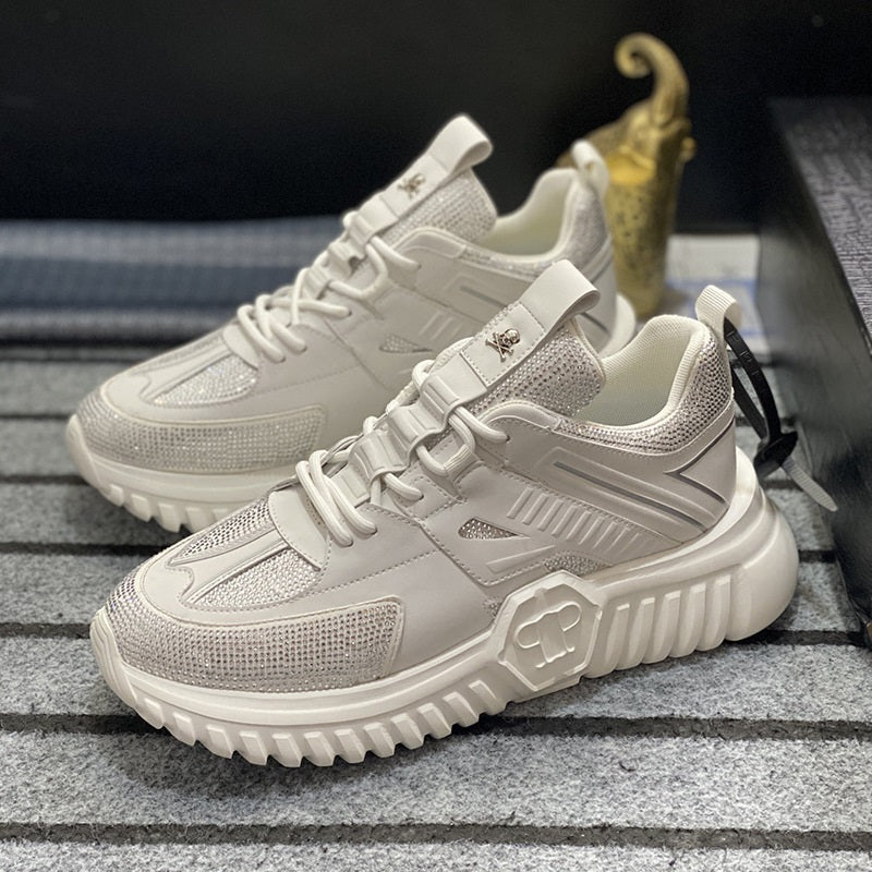 PP Men diamond-encrusted men's shoes#69