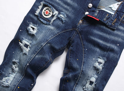 SOLA-DSQ2 New Man Hole Jeans