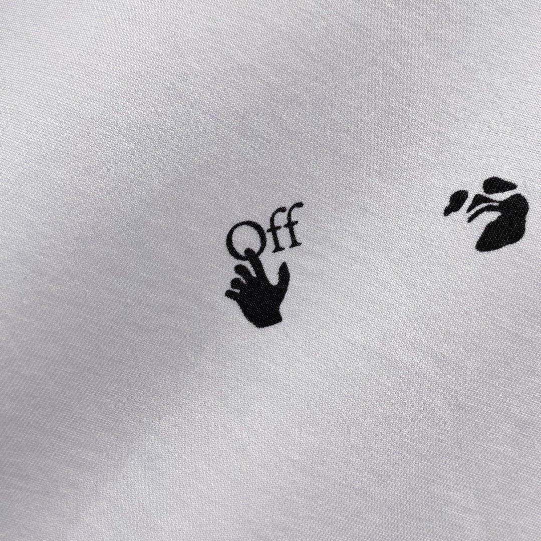OFF-Whlte Arrow Logo Cotton T-shirt#30