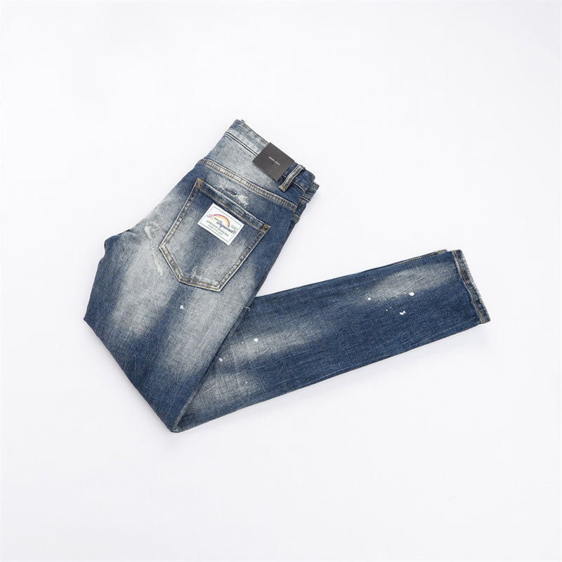 SOLA-DSQ2 New Man Hole Jeans