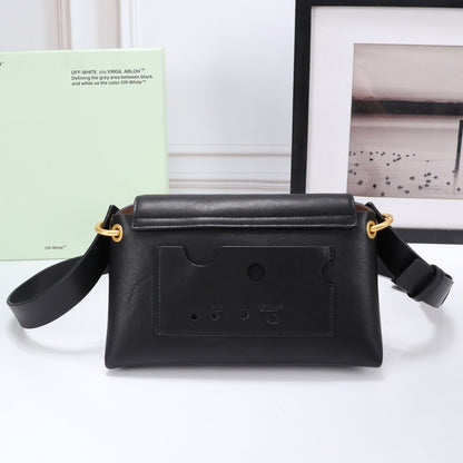 OW Genuine leather shoulder and crossbody bag