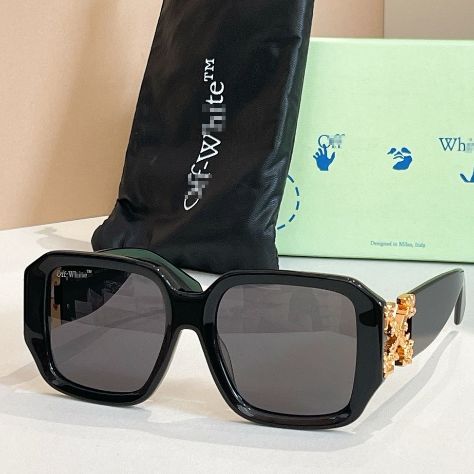 OFF-Whlte Arrow logo sunglasses#001