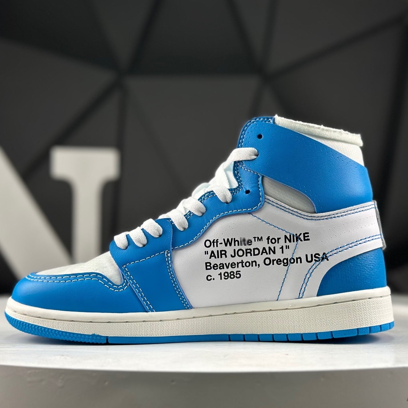 OFF-Whlte co-branded high-top sneakers #46