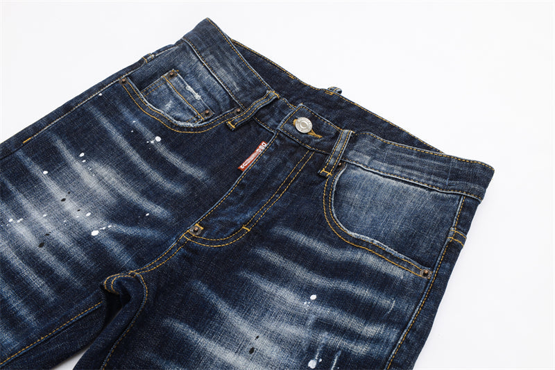 SOLA-DSQ2 New Man Casual trousers Hole Jeans