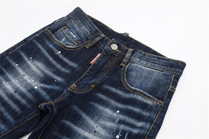 SOLA-DSQ2 New Man Casual trousers Hole Jeans