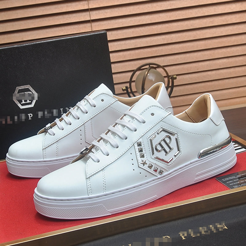 PP Men New Men's leather sneakers