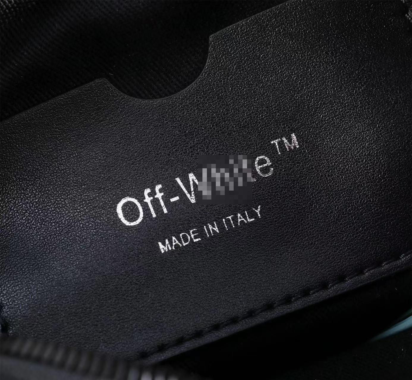 OW Black shoulder bag