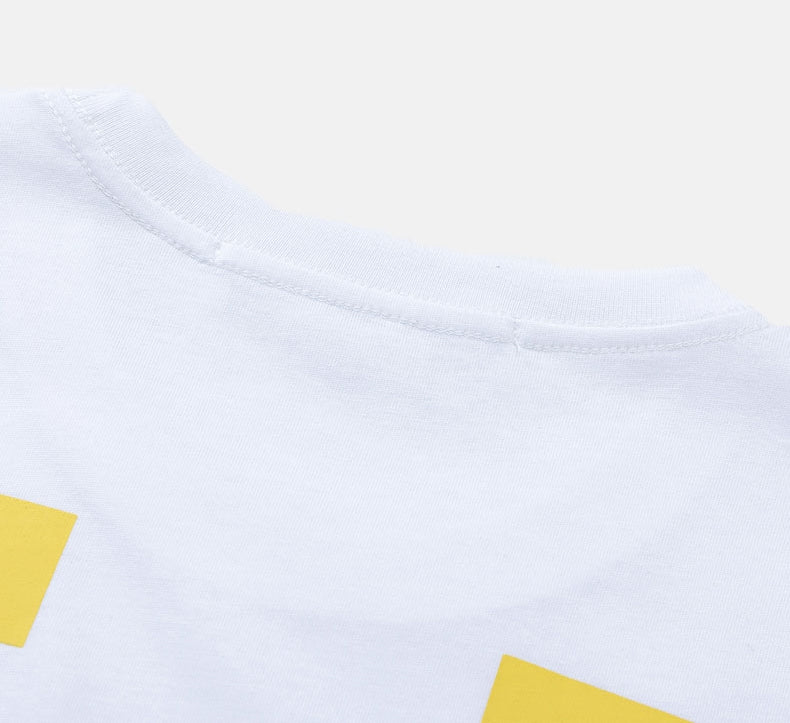 OFF-Whlte Arrow Logo Cotton T-shirt