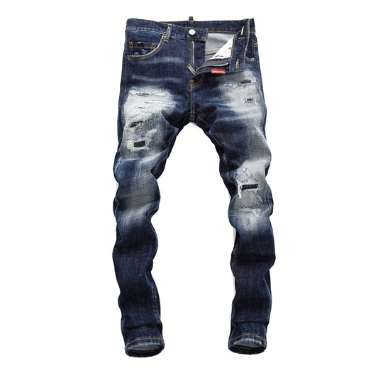 SOLA-DSQ2 New Man Hole Jeans