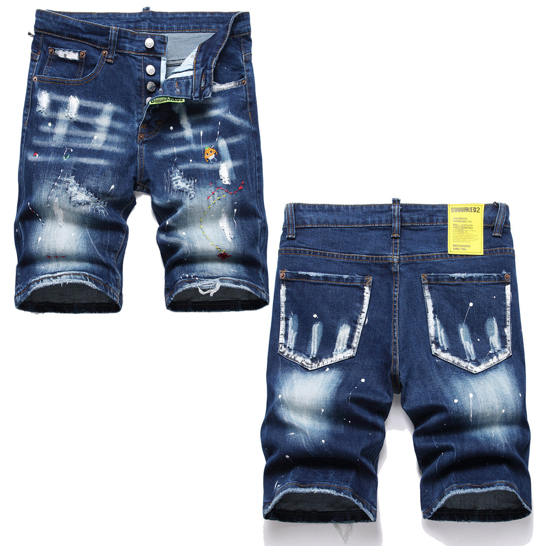 D2 Men's denim shorts#2