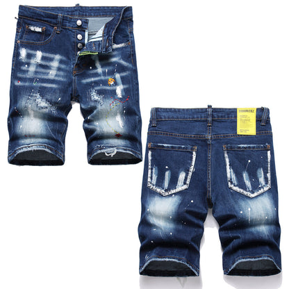 D2 Men's denim shorts#2