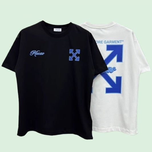 OFF-Whlte Arrow Logo Cotton T-shirt#27