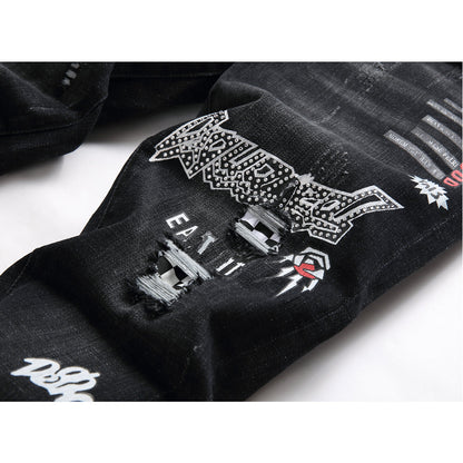 SOLA-DSQ2 hot diamond embroidery Jeans