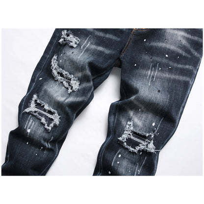 SOLA-DSQ2 embroidery Jeans