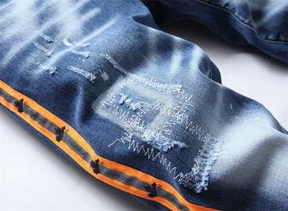 SOLA-DSQ2 2024ss Letters Printing Jeans