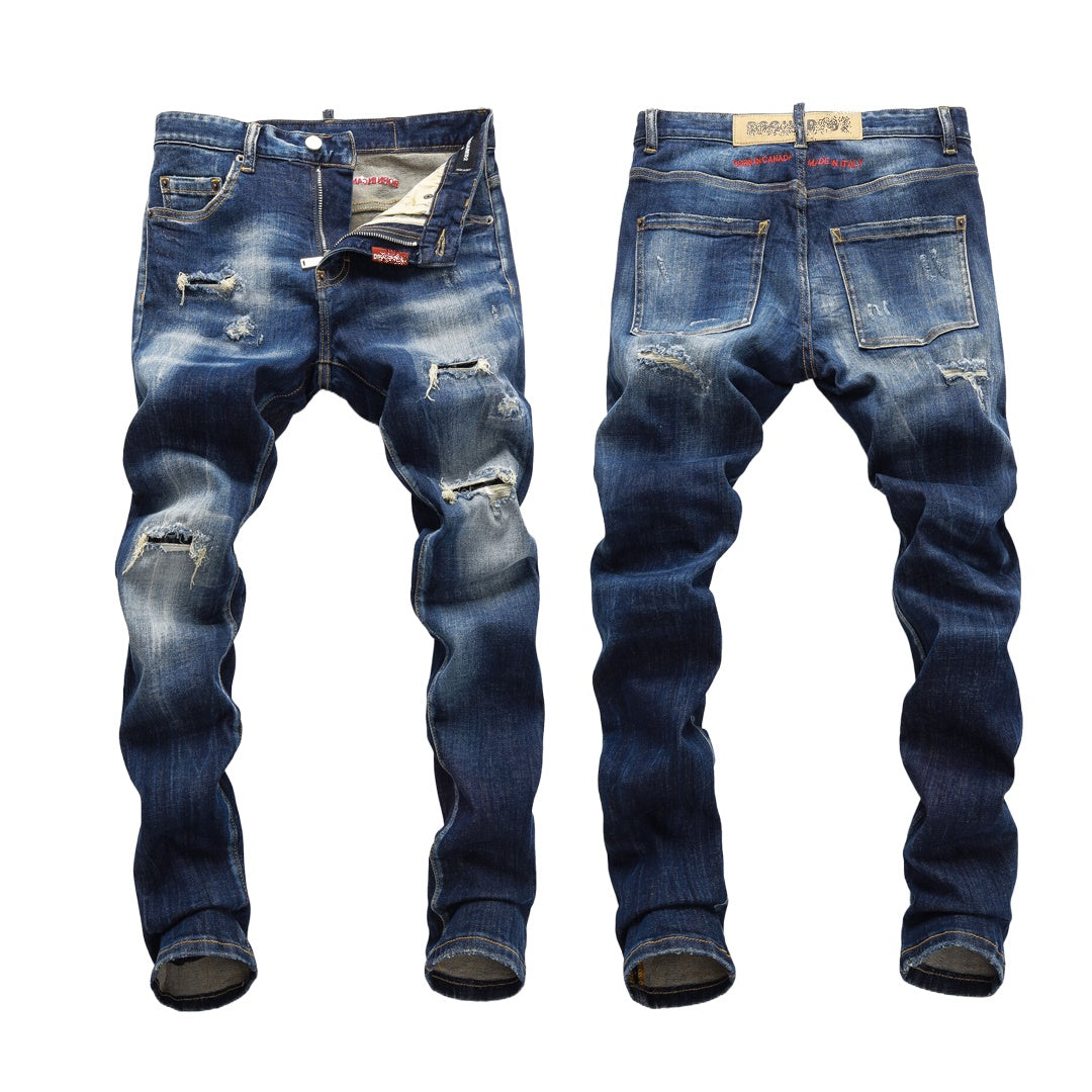 SOLA-DSQ2 Fashion Holes Jeans