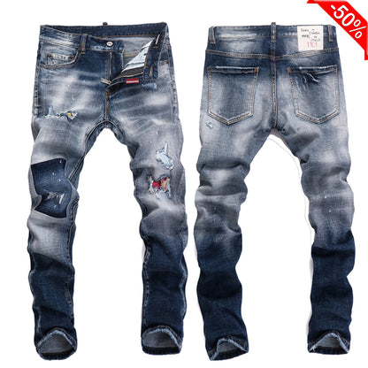SOLA-DSQ2 New Man Hole Jeans