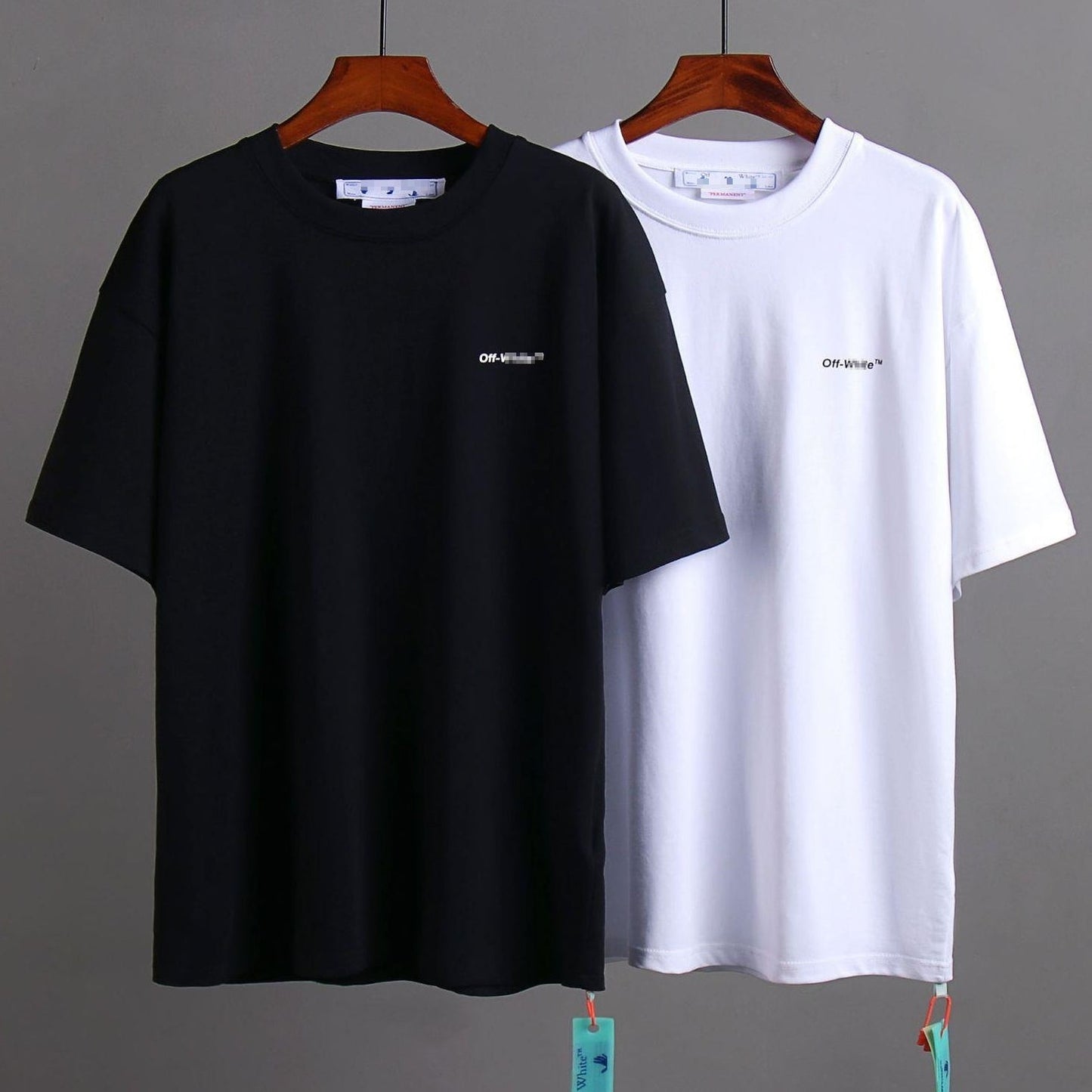 OFF-Whlte Arrow logo print T-shirt#78