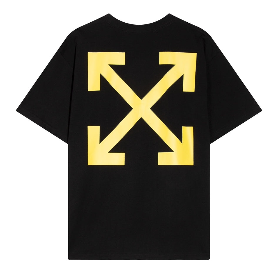 OFF-Whlte Arrow Logo Cotton T-shirt