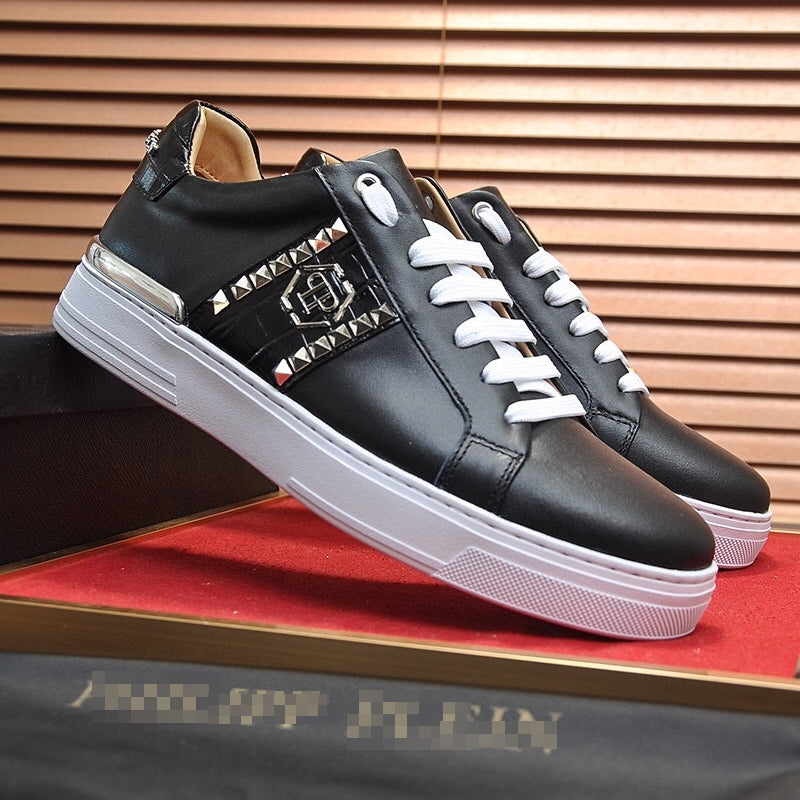 PP Men's Leather Sneakers