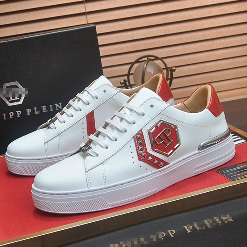 PP Men New Men's leather sneakers