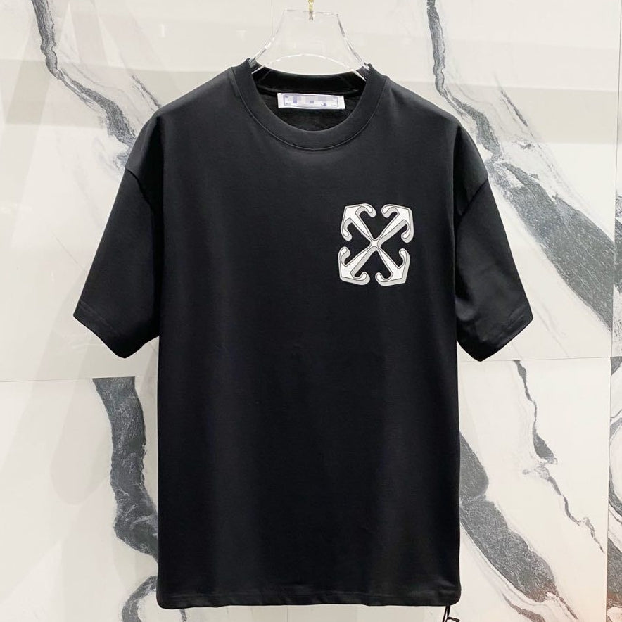 OFF-Whlte Arrow Logo Cotton T-shirt#27