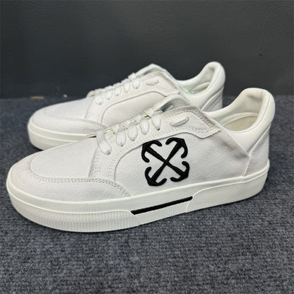 OFF-Whlte Canvas Sports shoes#23