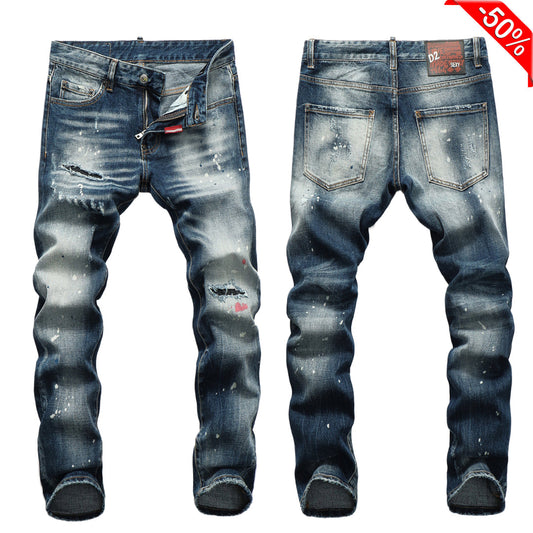 SOLA-DSQ2 2024ss Hole Jeans