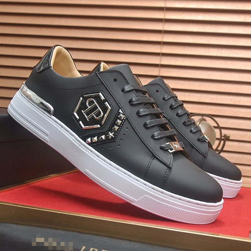 PP Men New Men's leather sneakers