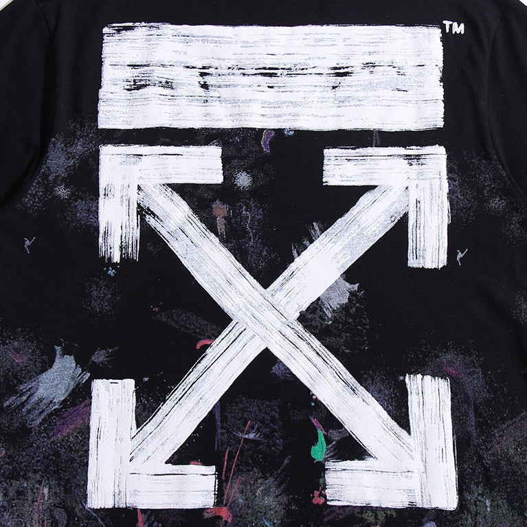 OFF-Whlte Arrow Logo Cotton T-shirt