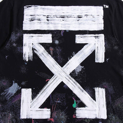 OFF-Whlte Arrow Logo Cotton T-shirt