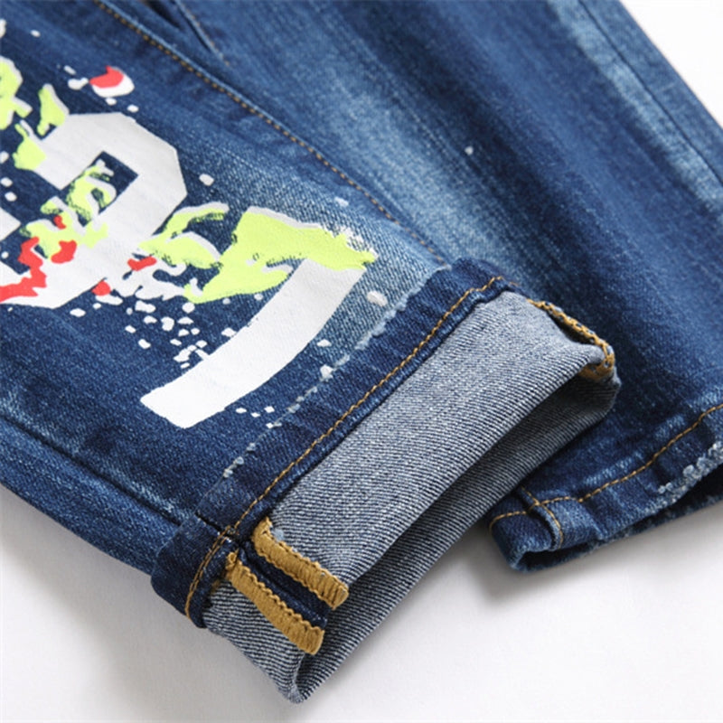 SOLA-DSQ2 Hole 2024ss man Jeans