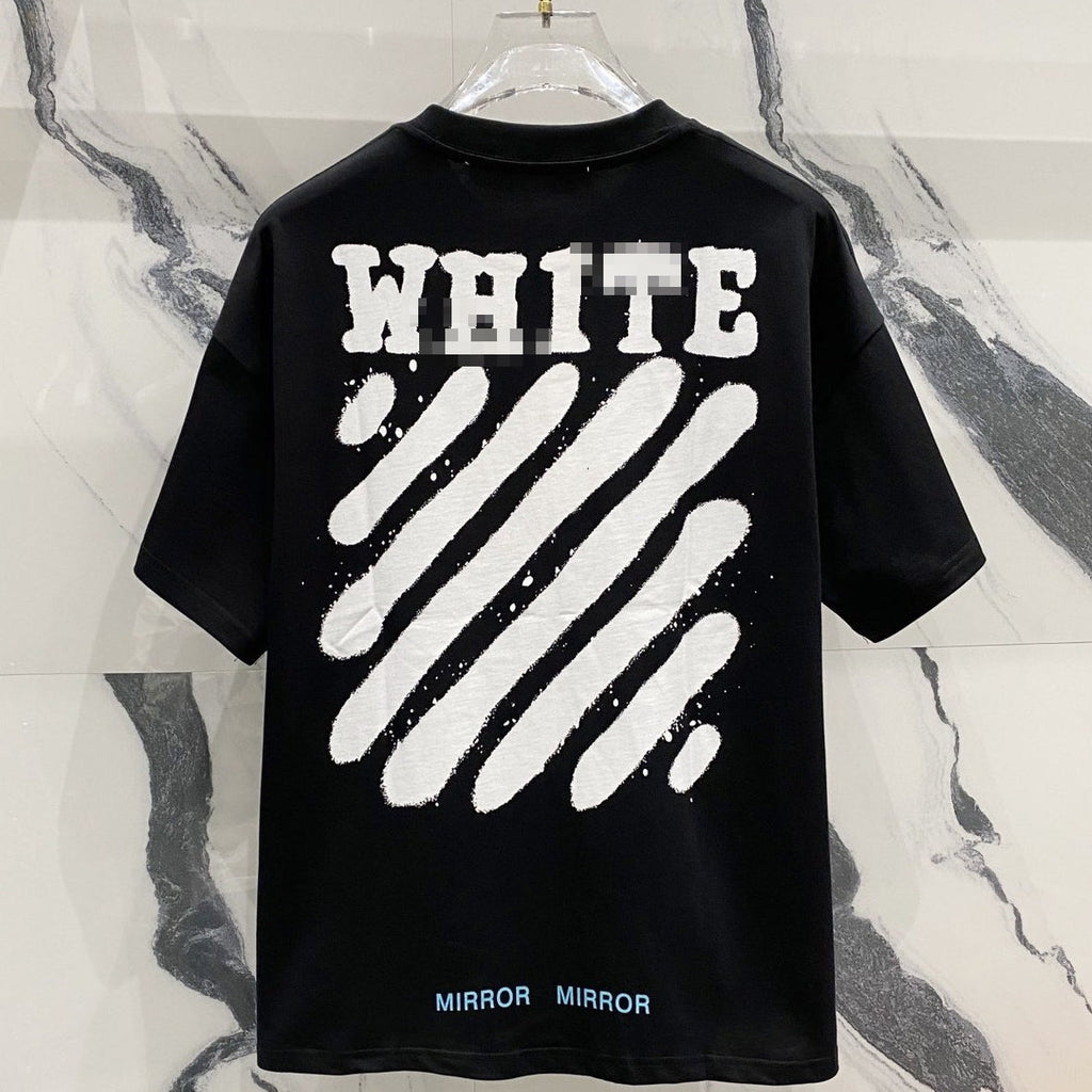 OFF-Whlte Arrow Logo Cotton T-shirt#31