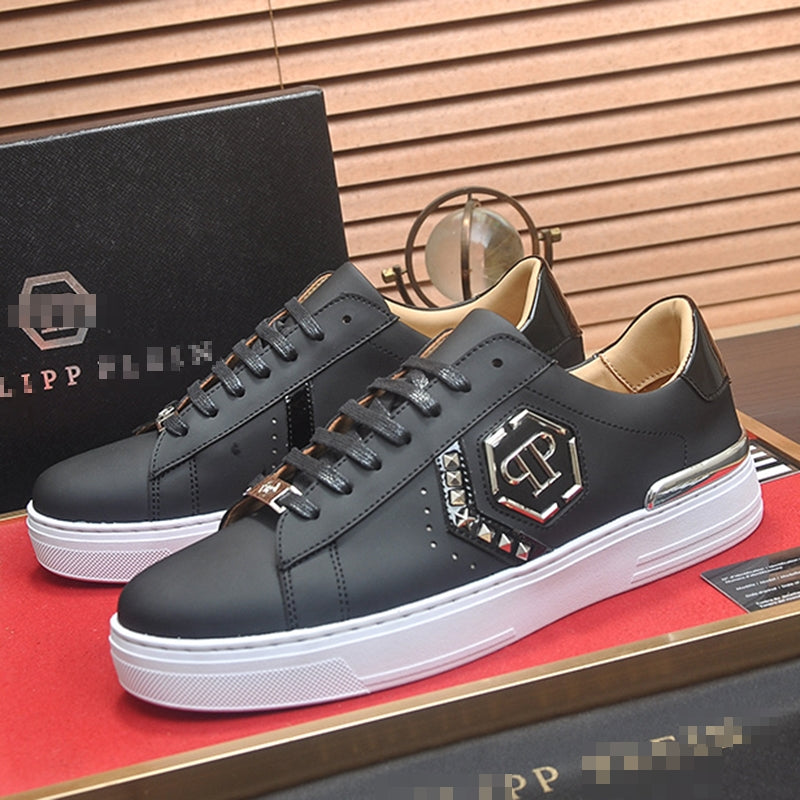 PP Men New Men's leather sneakers