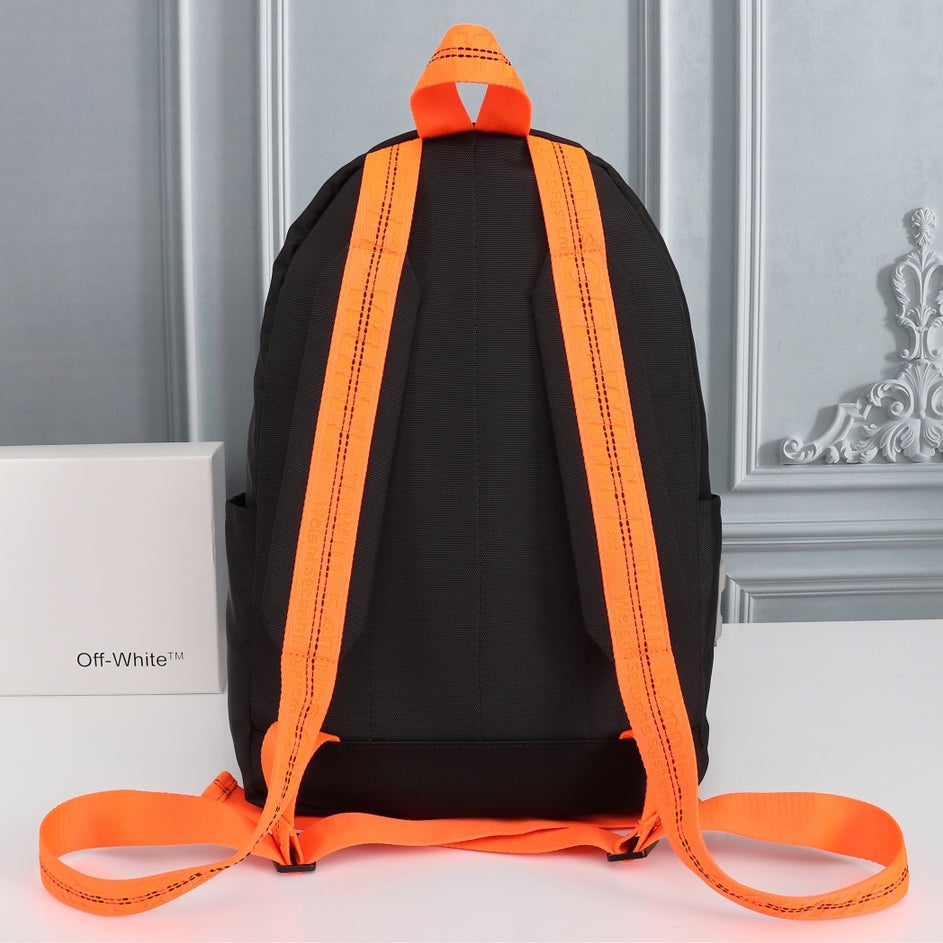 OW Arrow Graffiti Canvas Backpack#4