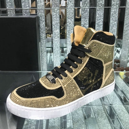 PP New high-top leather Sneakers