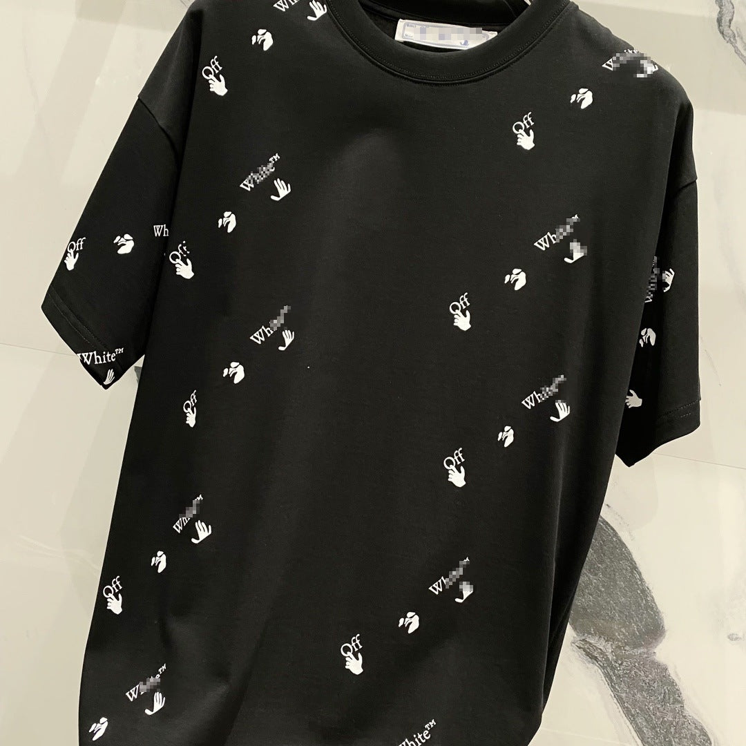 OFF-Whlte Arrow Logo Cotton T-shirt#30