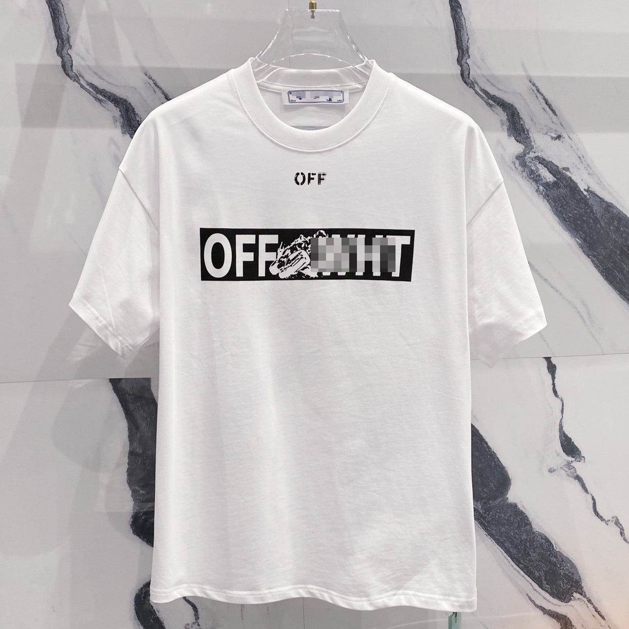 OFF-Whlte Arrow Logo Cotton T-shirt#34