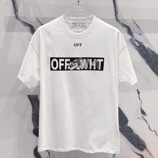 OFF-Whlte Arrow Logo Cotton T-shirt#34