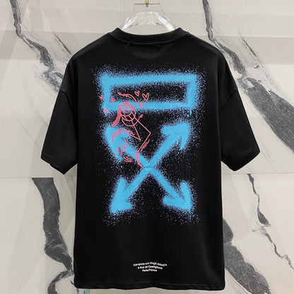 OFF-Whlte Arrow Logo Cotton T-shirt#25