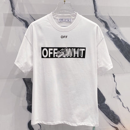 OFF-Whlte Arrow Logo Cotton T-shirt#34