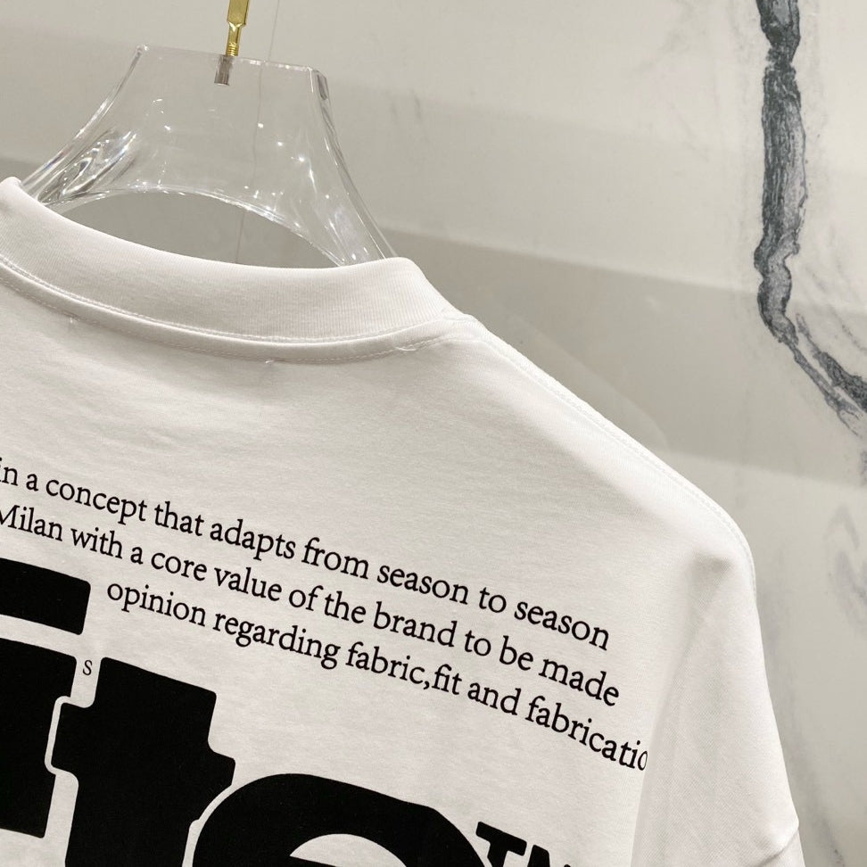 OFF-Whlte Arrow Logo Cotton T-shirt-1022