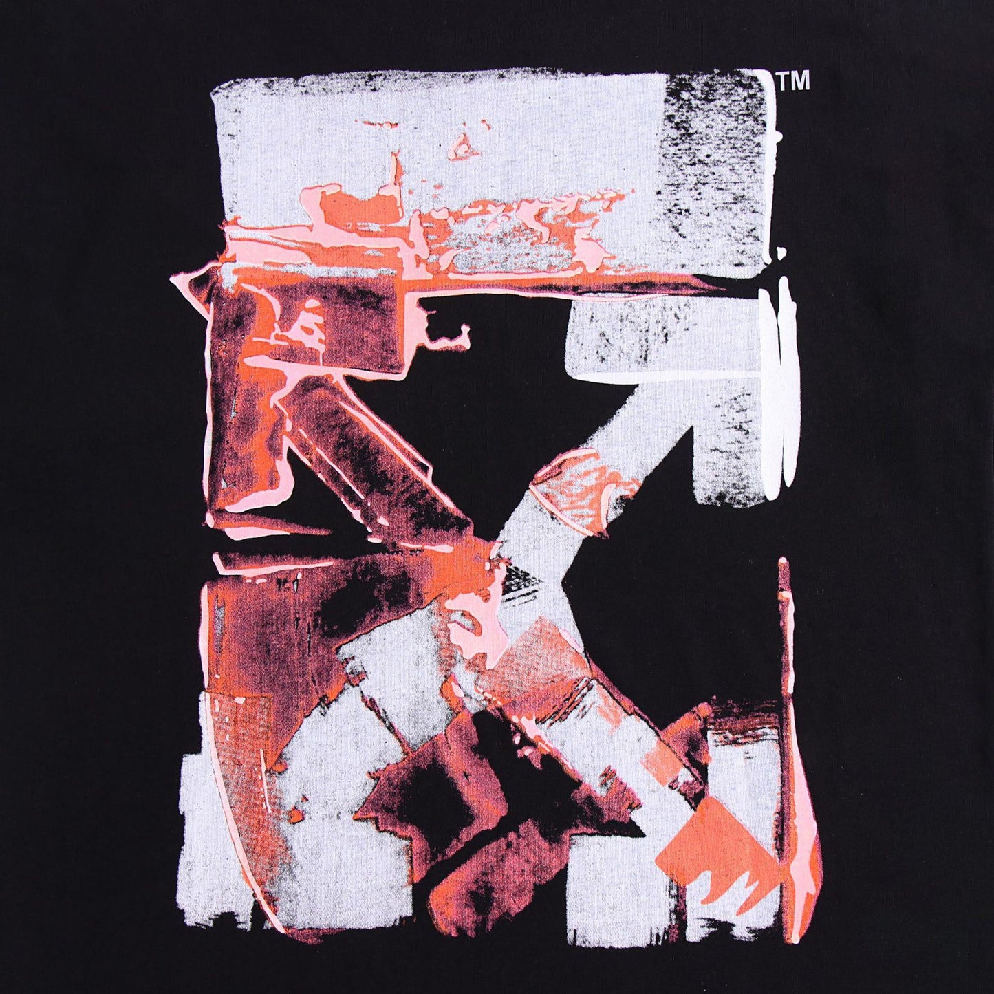 OFF-Whlte Arrow logo print T-shirt#75