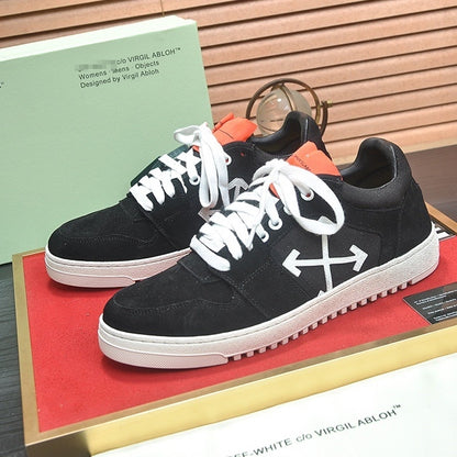 OFF-Whlte Genuine Leather Sports shoes#11